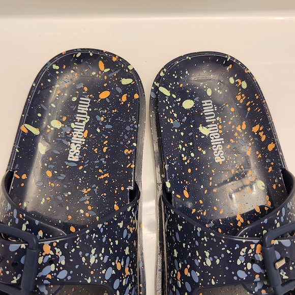 MINI MELISSA WIDE SANDAL + CAPETOS BB - BLUE/RED - Picture 3 of 5